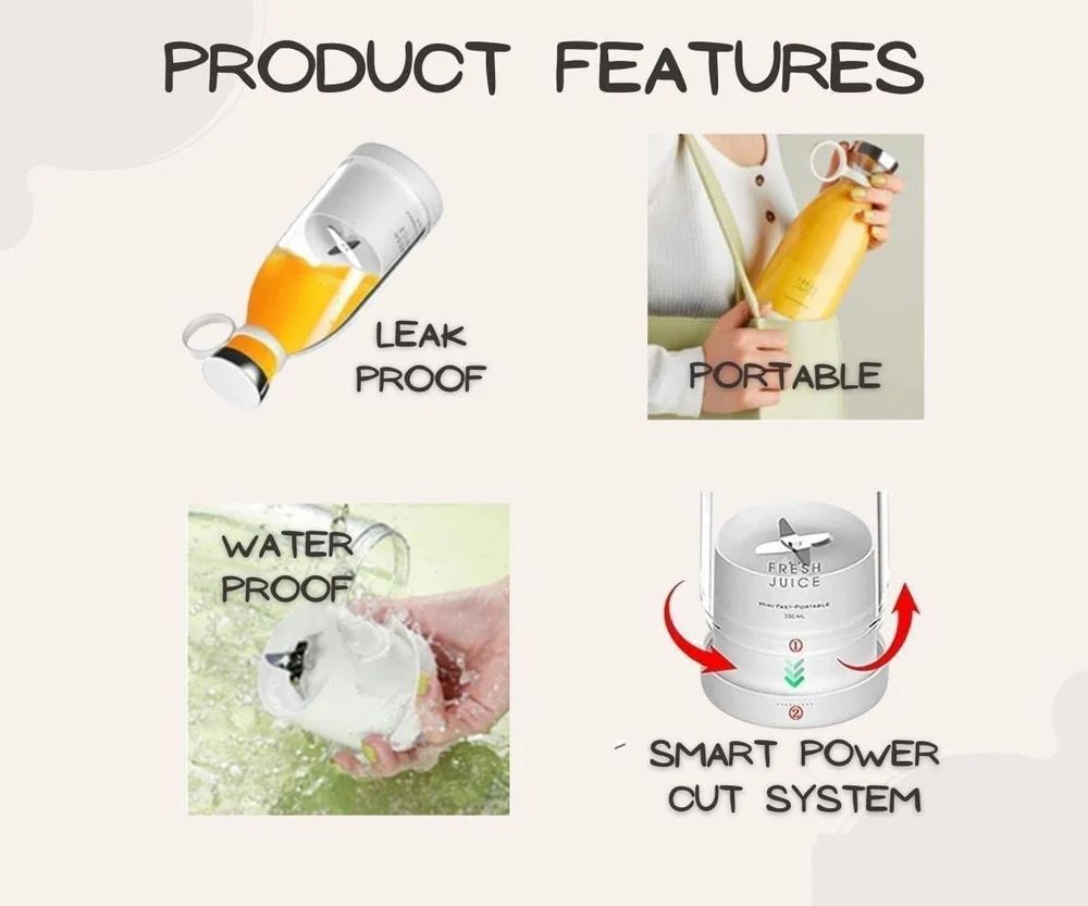 Electric Portable Mixer | Portable Juicer